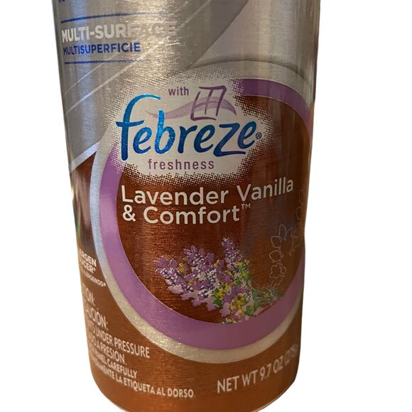 Swiffer Dust & Shine Furniture Spray Febreze Lavender Vanilla & Comfort NEW - Picture 3 of 9